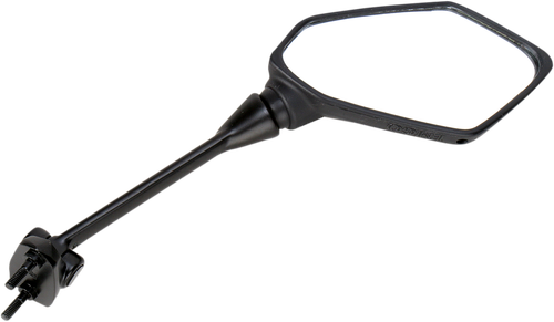 Emgo Mirror - Side View - Polygon - Black - Right 20-49211