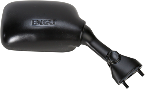 Emgo Mirror - Side View - Rectangle - Black - Right 20-97221