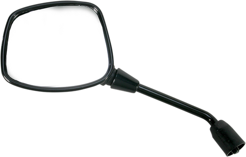 Emgo Mirror - Side View - Rectangle - Black - Left 20-97232