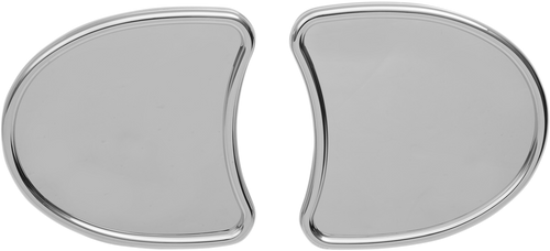 Drag Specialties Mirror - Side View Without Blind Spot - Half-Moon - Chrome 0640-0793