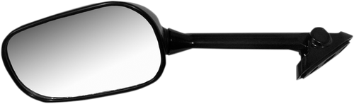 Emgo Mirror - Side View - Rectangle - Black - Left 20-97202