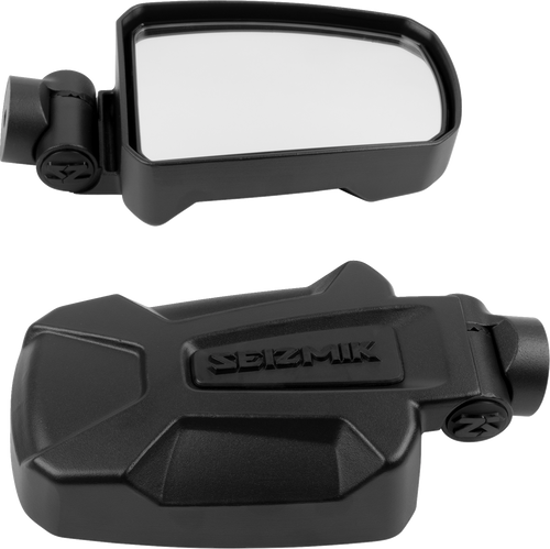 Seizmik Mirrors - Pursuit - Side View - Rectangle - Black - 1.875"/2" Rops 56-18072