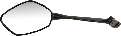 Emgo Mirror - Side View - Polygon - Black - Left 20-87152