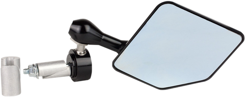 Driven Racing Mirror - Halo - Side View - Pentagon - Black/Gold - Left - Each DHBML-GD