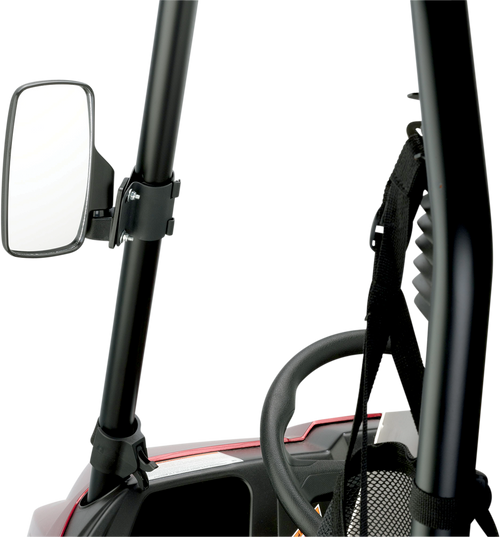 Moose Offroad Mirrors - Side View - Rectangle - Black - 2" 56-18082A