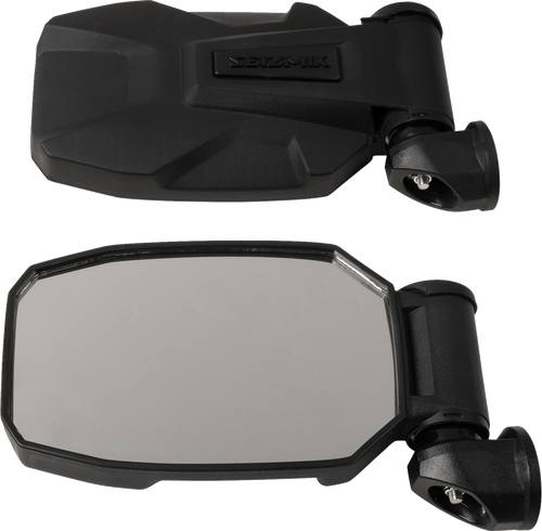 Seizmik Mirrors - Strike - Side View - Rectangle - Black - 1.875"/2" Rops - Pair 56-18092