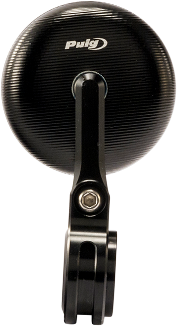 Puig Hi-Tech Parts Mirror - Tracker - Rear View - Round - Black 9506N