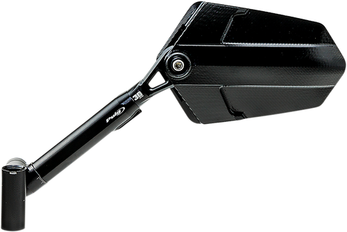 Puig Hi-Tech Parts Mirror - Explorer - Side View - Left - Diamond - Black 014NN