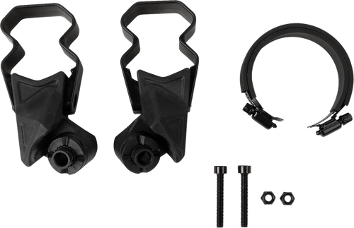 Moose Offroad Mirror Adapter - Side View - Black - Pair - Universal UTVADP-1