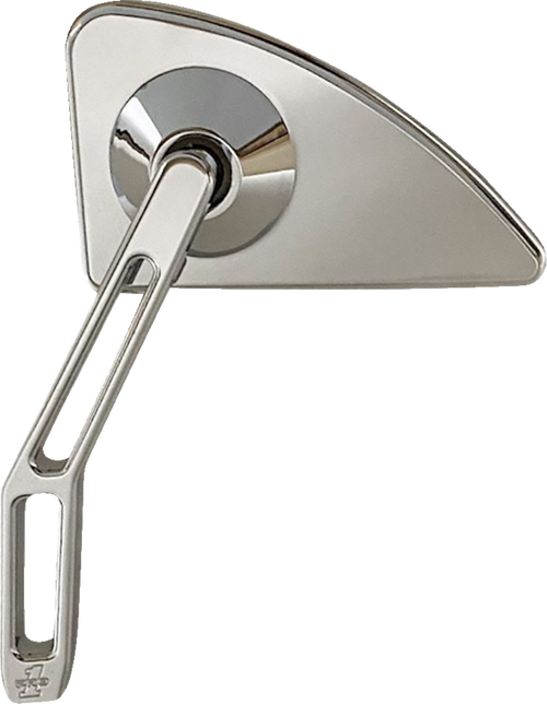 Pro-One Perf.Mfg. Mirror - Mini W/V2 Cut-Out Stem - Chrome - Left 102120