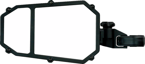 Moose Offroad Mirror - Side View - Octagon - Black MUTVMIR-ES2-CCS