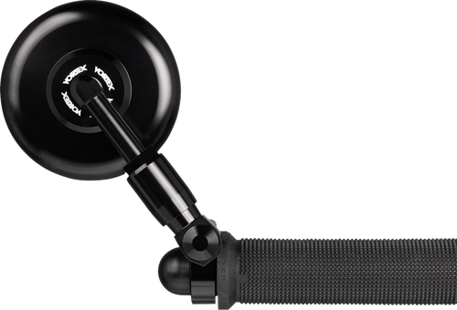 Vortex Mirror - X30 - Side View - Round - With 1" Clamp - Black - Left/Right MR403