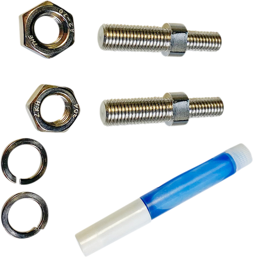 Custom Dynamics Adapter - Mirror - Chrome - M8 X 1.25/M10 X 1.25 Right-Hand Thread/Left-Hand Thread CD-MIRADPT-03