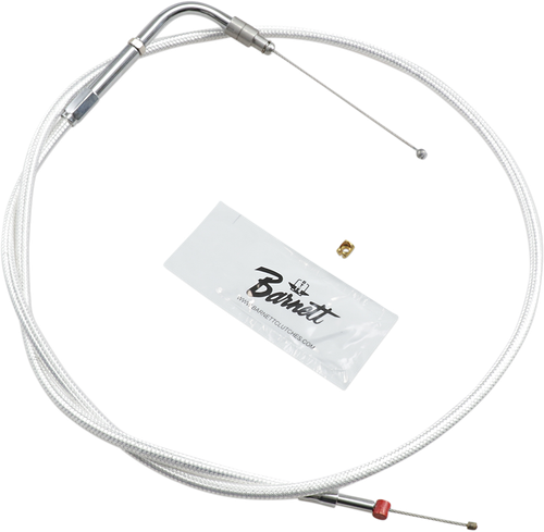 Barnett Platinum Series Throttle Cable - +6" - '00-'15 Softail 106303001206