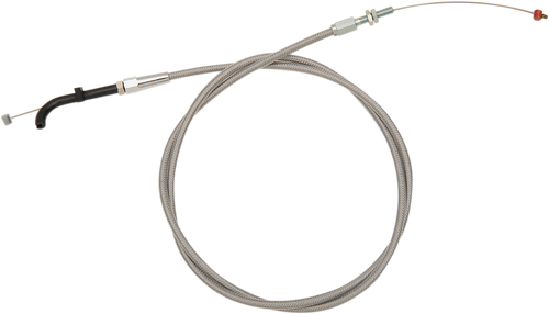Barnett Stainless Steel Throttle Cable - '96-'01 Touring 1023030017