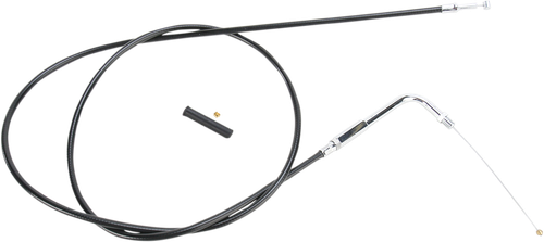Drag Specialties Black Vinyl Throttle Cable - 58" 0651-0710
