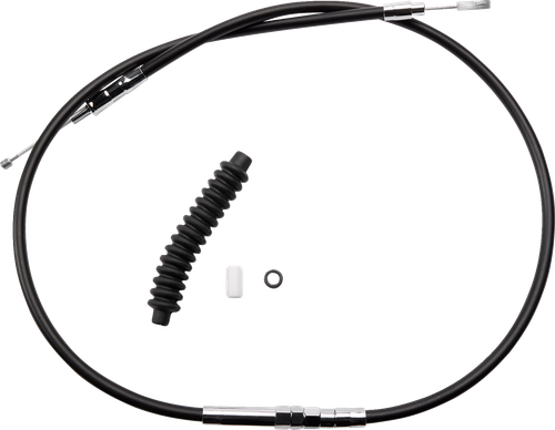Drag Specialties High-Efficiency Black Vinyl Clutch Cable - 52" 0652-1511