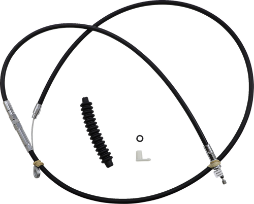 Drag Specialties High-Efficiency Black Vinyl Clutch Cable - 65" 0652-1918