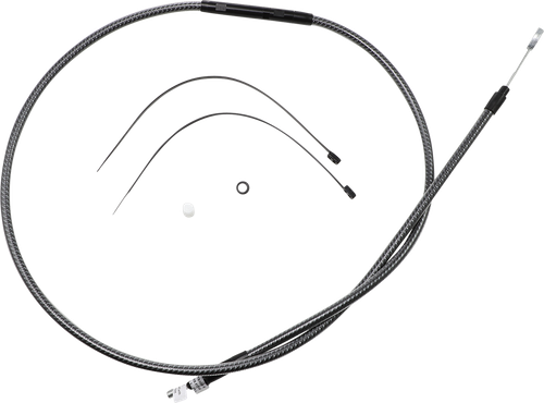 Magnum Shielding High-Efficiency Polished Karbonfibr Clutch Cable - 61" 72256HE