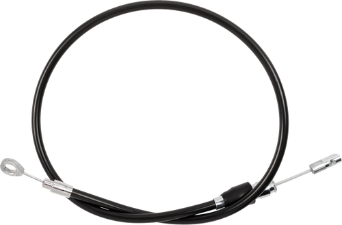 Drag Specialties Quick Connect Clutch Cable - Upper - 42" - Black/Chrome 0652-2858