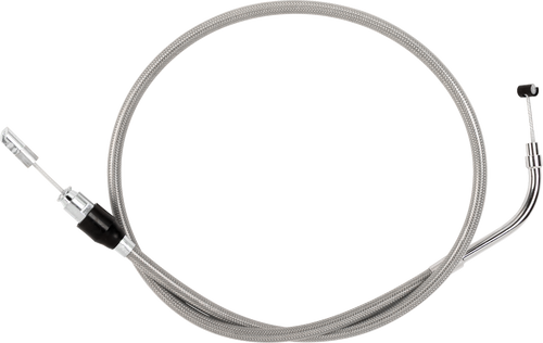 Drag Specialties Quick Connect Clutch Cable - Upper - 54" - Stainless Steel 0652-3189