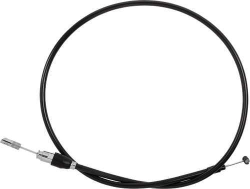 Drag Specialties Quick Connect Clutch Cable - Upper - 48" - Black/Black 0652-3213