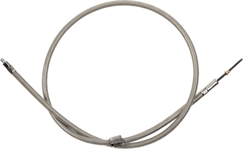 Drag Specialties Front-Wheel Drive Speedometer Cable - 38-1/2" - Braided 0655-0052