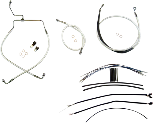 Magnum Shielding Sterling Chromite Ii Designer Handlebar Installation Kit - 12"-14" - '17-'19 Flh 387831