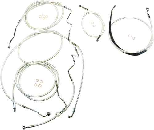 Magnum Shielding Sterling Chromite Ii Designer Handlebar Installation Kit - 10" - '17-'20 Flh 387844
