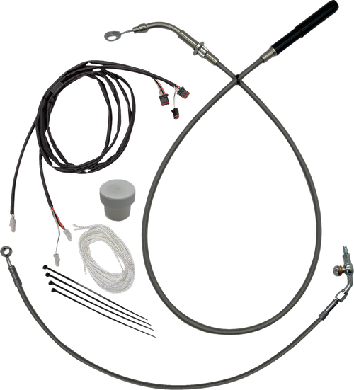Fat Baggers Inc. Ez Install Kit - +6" - '21-'25 Fltr - Braided 119916
