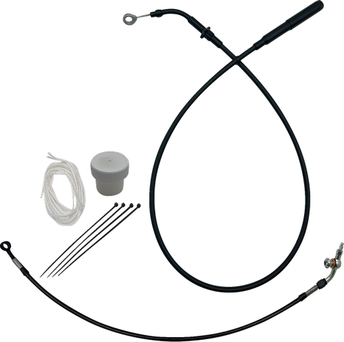 Fat Baggers Inc. Ez Install Kit - +4" - '21-'25 Fltr - Black 119914-B