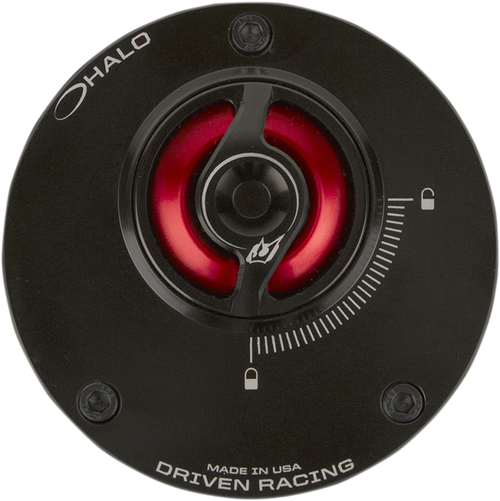 Driven Racing Fuel Cap - Halo - Red DHFC-RD