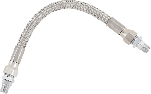 Drag Specialties Universal Oil Line - Stainless Steel - 8" 0711-0043