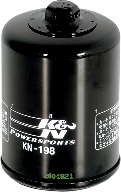 K & N Performance Oil Filter - Indian/Polaris/Victory KN-198