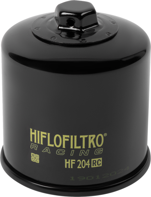 Hiflofiltro Racing Oil Filter - Black HF204RC