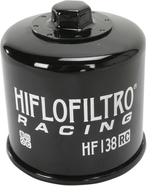 Hiflofiltro Racing Oil Filter - Black HF147RC