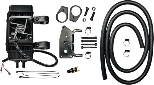 Jagg Oil Coolers Fan-Assisted Oil Cooler Kit - Vertical Frame-Mount 761-FP2600
