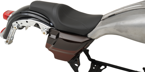 Drag Specialties Seats Predator Seat - Mild Stitched - Yaffe Gas Tank - Fl '08-'23 0801-1073