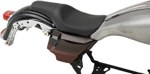 Drag Specialties Seats Predator Seat - Mild Stitched - Yaffe Gas Tank - Fl '08-'23 0801-1073