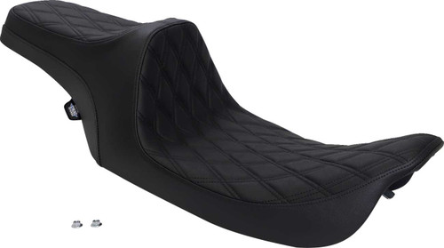 Drag Specialties Seats Predator Iii Seat - Double Diamond - Black Stitched - Flhr/Flhx '99-'07 0801-1129