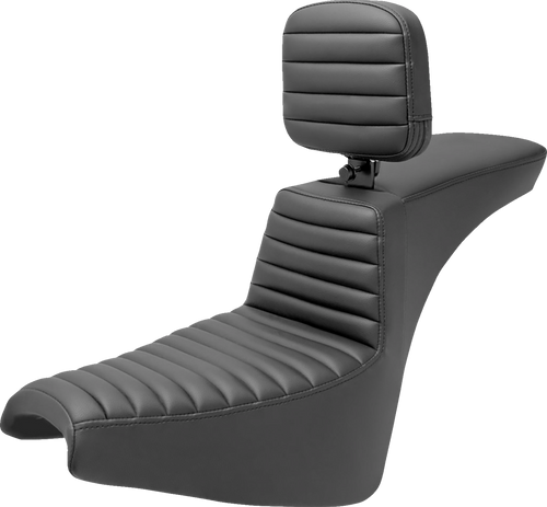 Saddlemen Tour Step-Up Seat - Rider Backrest - Tuck-N-Roll - Fxbb/Fxst '18-'24 818-30-191BR