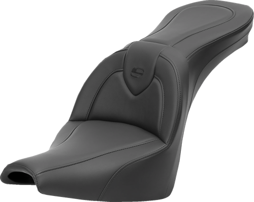 Saddlemen Roadsofa Seat - Without Backrest - Black/Black Stitching - Fxbb/Fxst '18-'24 818-30-187