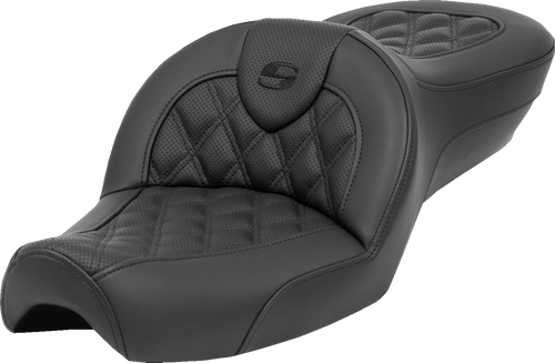 Saddlemen Roadsofa Seat - Without Backrest - Lattice Stitch - Xl '79-'03 879-03-182