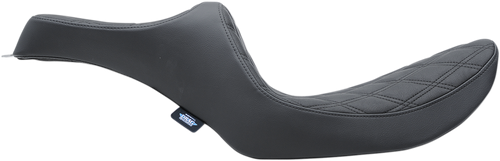 Drag Specialties Seats Predator Iii Seat - Double Diamond - Black Stitching - Fxr '82-'00 0805-0135