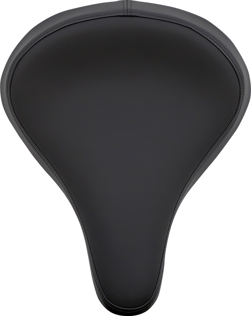 Drag Specialties Seats Seat - Spring Solo - Large - Black Solar-Reflective Leather - Smooth 0806-0052