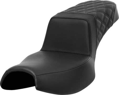 Saddlemen Step-Up Seat - Rear Lattice Stitch - Extended Reach - Challenger '20-'24 I20-06E-173