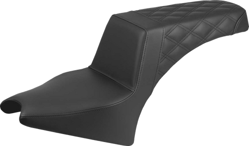 Saddlemen Step-Up Seat - Rear Lattice Stitch - Black - Indian Scout '25 I25-33-173
