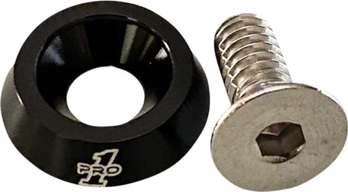 Pro-One Perf.Mfg. Seat Bolt - 1/4"-20 - Black 100200