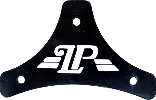 Le Pera Sissy Bar Plate - Dead End - Classic - Black - Softail/Touring '08-'22 H-SB LP CLASSIC