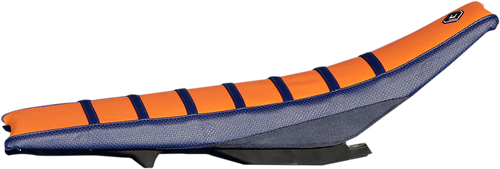 Flu Designs Inc. Pro Rib Seat Cover - Orange/Black 55505